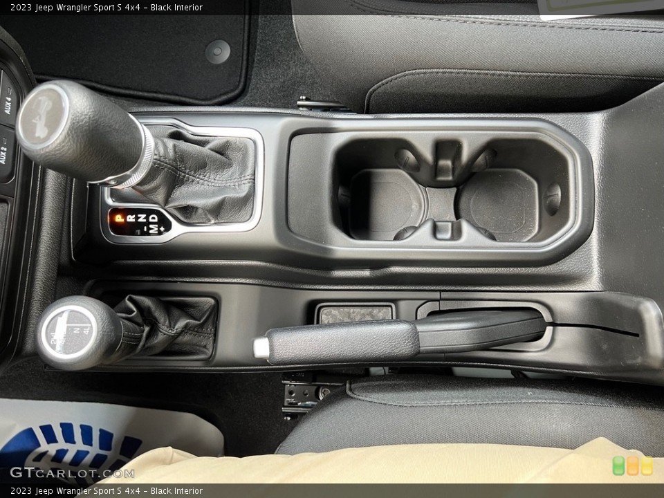 Black Interior Transmission for the 2023 Jeep Wrangler Sport S 4x4 #145907667