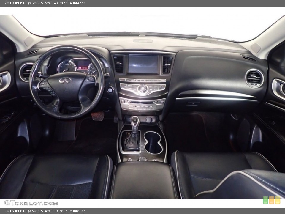 Graphite Interior Dashboard for the 2018 Infiniti QX60 3.5 AWD #145908974