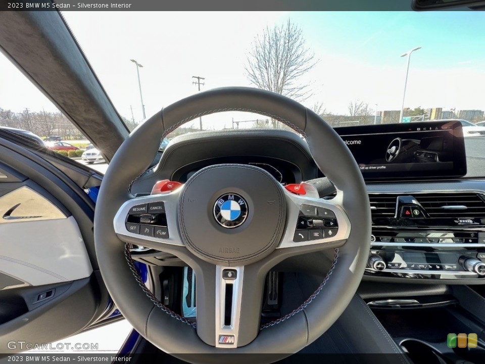Silverstone Interior Steering Wheel for the 2023 BMW M5 Sedan #145909139