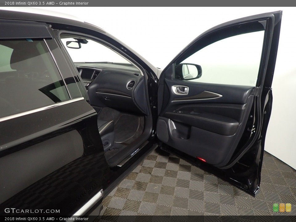 Graphite Interior Door Panel for the 2018 Infiniti QX60 3.5 AWD #145909250
