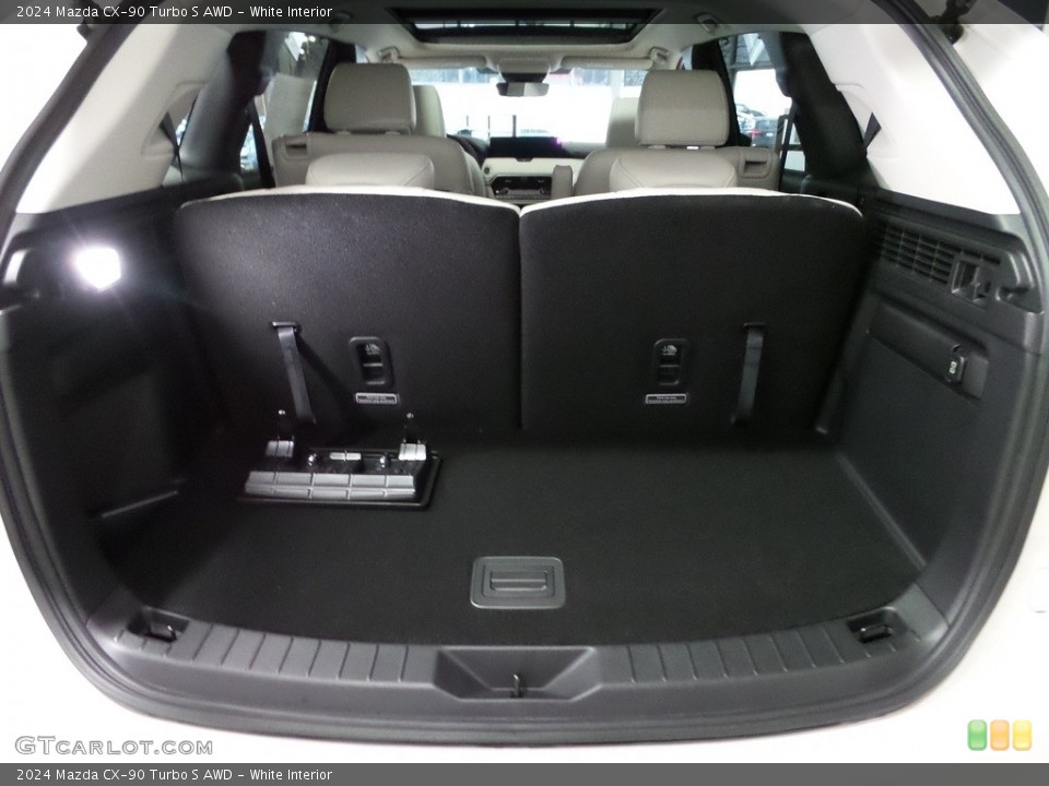 White Interior Trunk for the 2024 Mazda CX-90 Turbo S AWD #145909658