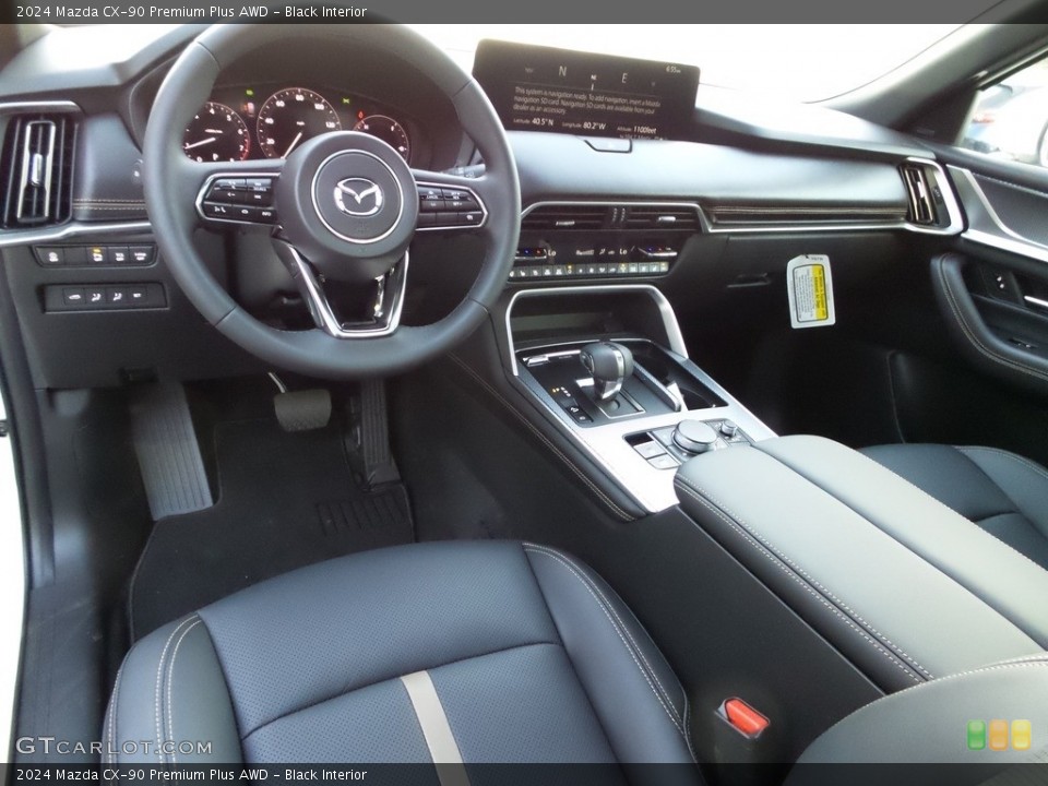 Black Interior Photo for the 2024 Mazda CX-90 Premium Plus AWD #145910225
