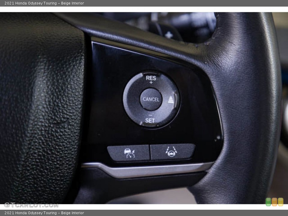 Beige Interior Steering Wheel for the 2021 Honda Odyssey Touring #145910384