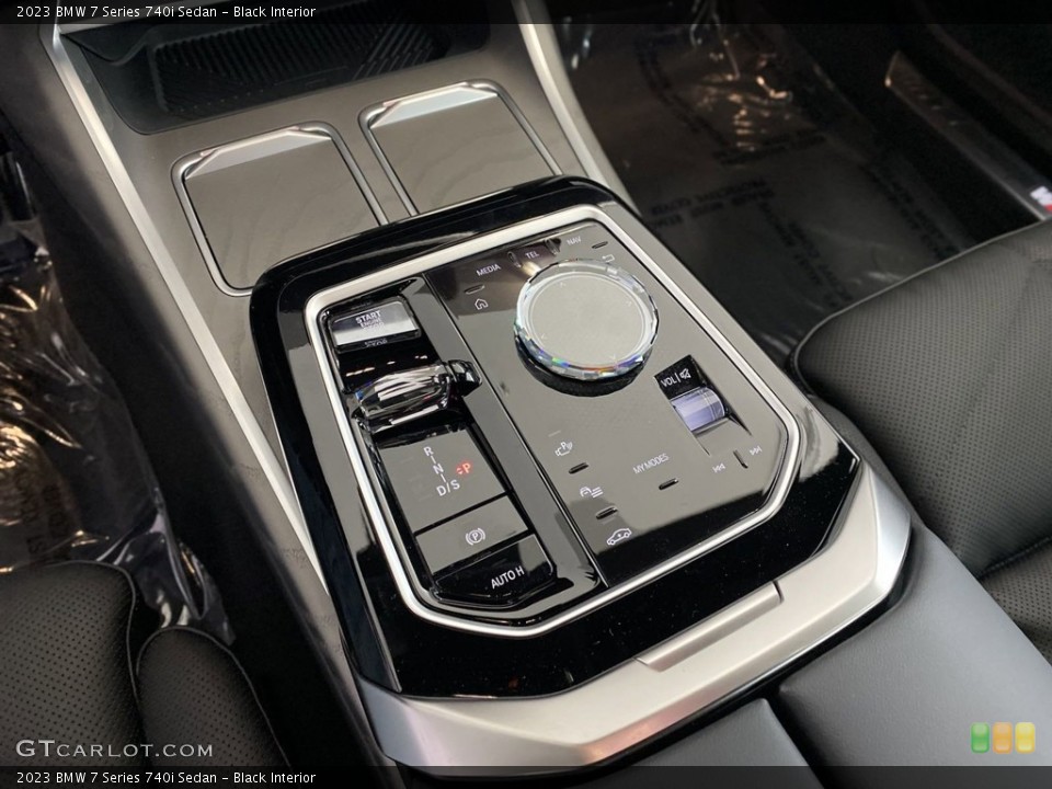 Black Interior Controls for the 2023 BMW 7 Series 740i Sedan #145910687