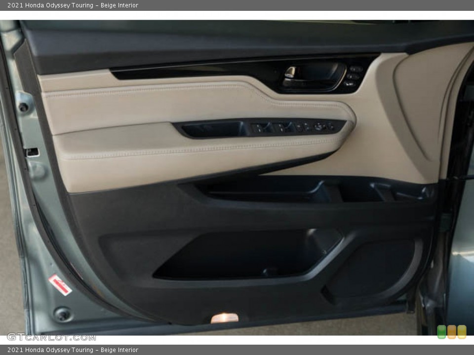 Beige Interior Door Panel for the 2021 Honda Odyssey Touring #145910822