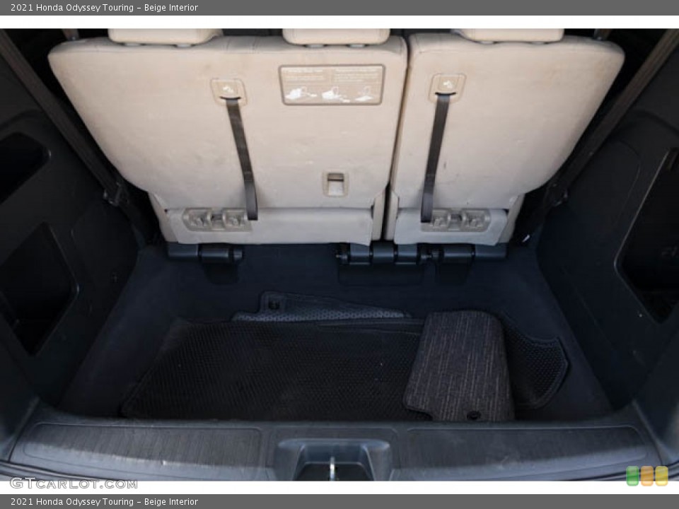 Beige Interior Trunk for the 2021 Honda Odyssey Touring #145910855