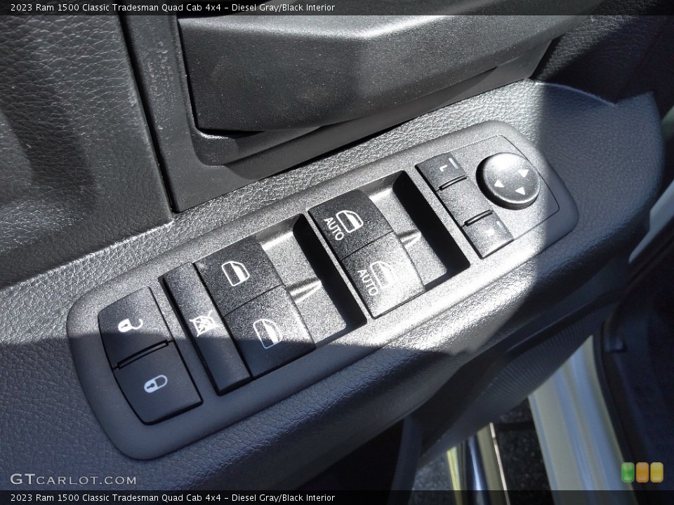Diesel Gray/Black Interior Door Panel for the 2023 Ram 1500 Classic Tradesman Quad Cab 4x4 #145914587