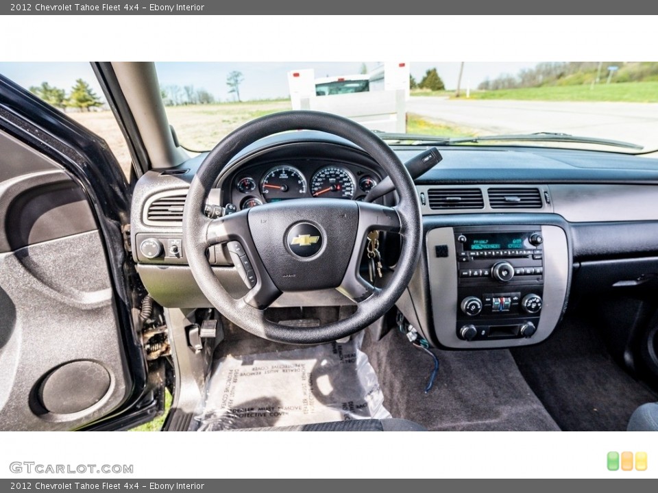 Ebony Interior Dashboard for the 2012 Chevrolet Tahoe Fleet 4x4 #145915402