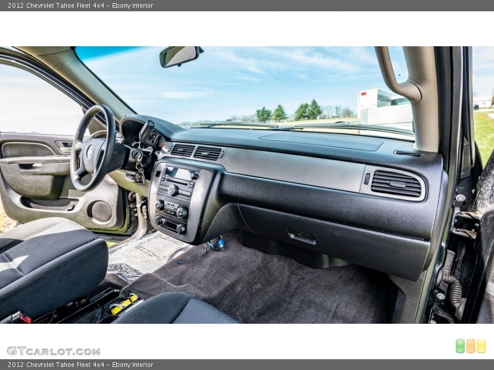 Ebony Interior Dashboard for the 2012 Chevrolet Tahoe Fleet 4x4 #145915542
