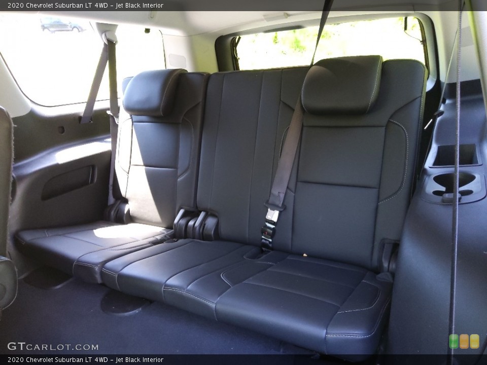 Jet Black Interior Rear Seat for the 2020 Chevrolet Suburban LT 4WD #145916923