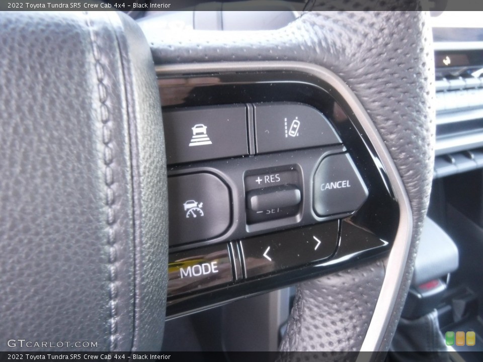 Black Interior Steering Wheel for the 2022 Toyota Tundra SR5 Crew Cab 4x4 #145919929