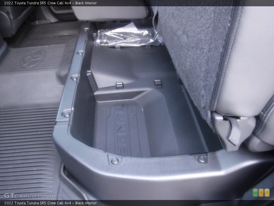 Black Interior Rear Seat for the 2022 Toyota Tundra SR5 Crew Cab 4x4 #145919965