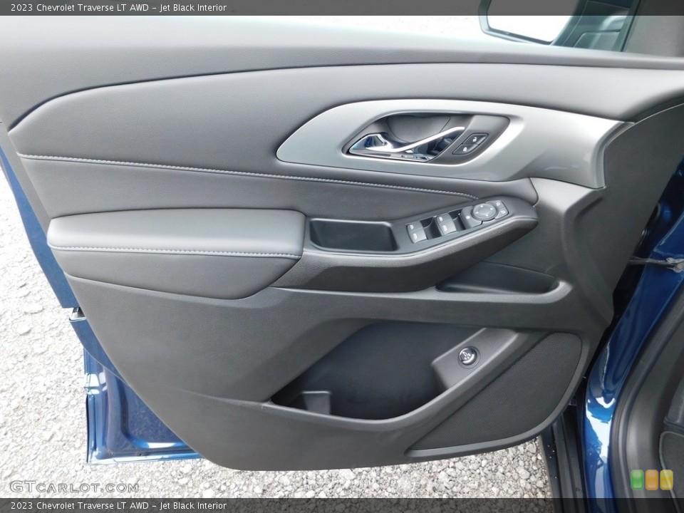 Jet Black Interior Door Panel for the 2023 Chevrolet Traverse LT AWD #145924666