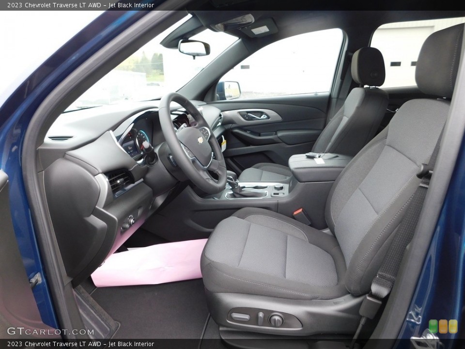 Jet Black Interior Front Seat for the 2023 Chevrolet Traverse LT AWD #145924717