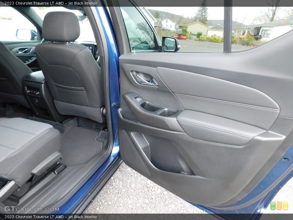 Jet Black Interior Door Panel for the 2023 Chevrolet Traverse LT AWD #145925359