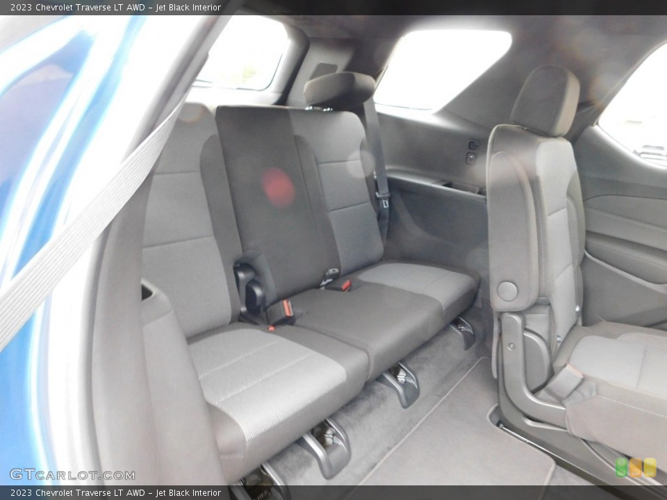 Jet Black Interior Rear Seat for the 2023 Chevrolet Traverse LT AWD #145925419