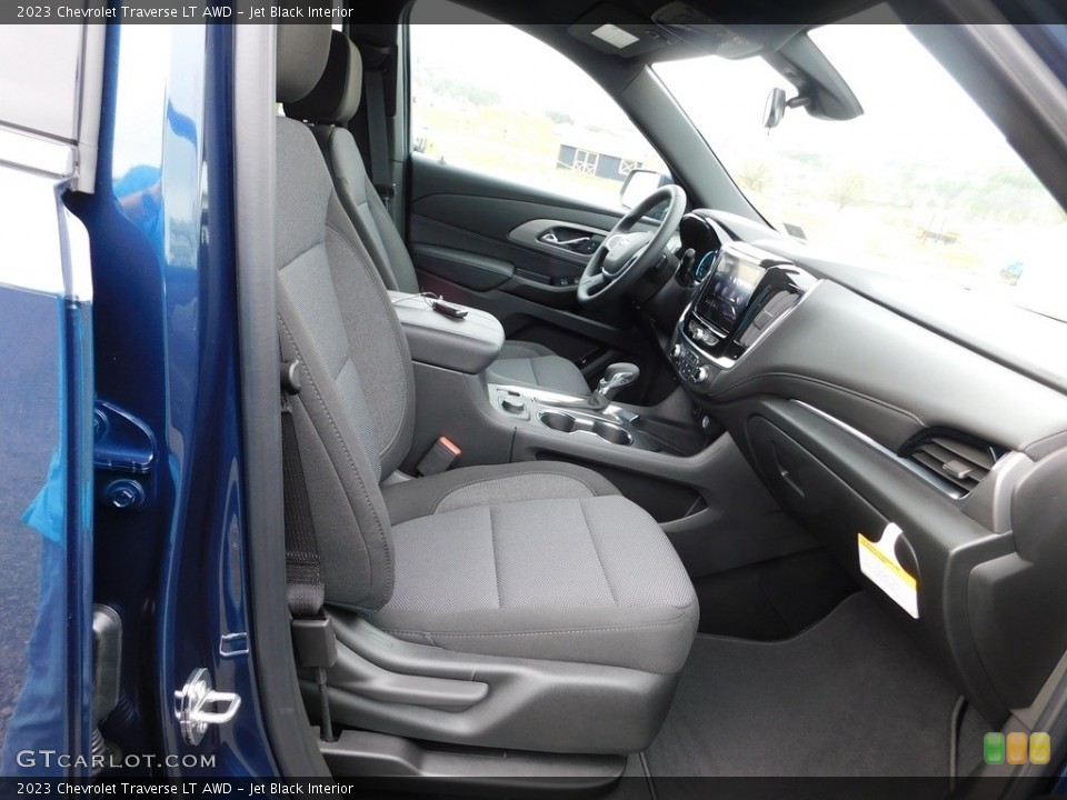 Jet Black Interior Front Seat for the 2023 Chevrolet Traverse LT AWD #145925473