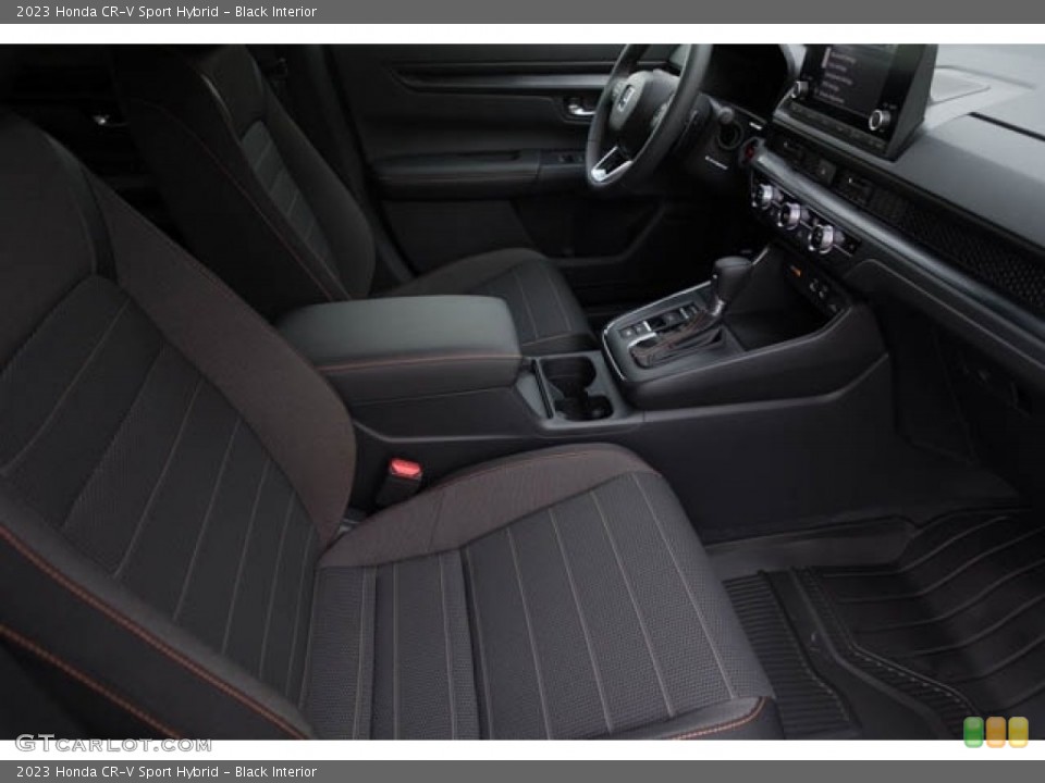 Black Interior Front Seat for the 2023 Honda CR-V Sport Hybrid #145926997