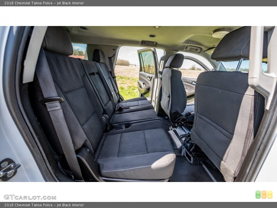 Jet Black Interior Rear Seat for the 2018 Chevrolet Tahoe Police #145932899