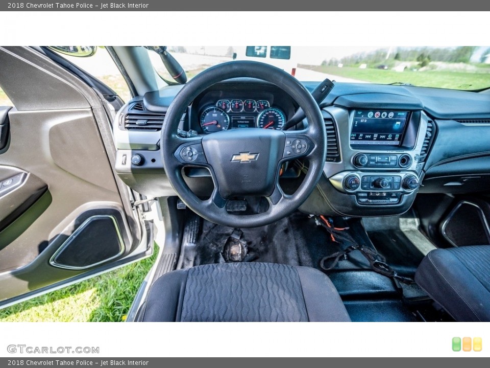 Jet Black Interior Dashboard for the 2018 Chevrolet Tahoe Police #145933034