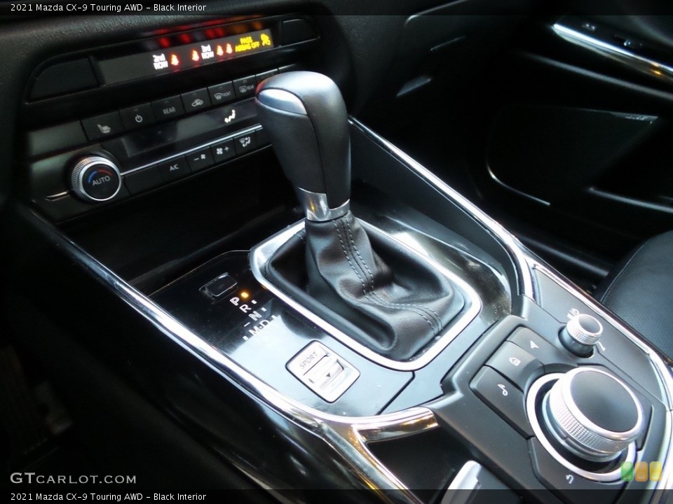 Black Interior Transmission for the 2021 Mazda CX-9 Touring AWD #145934249