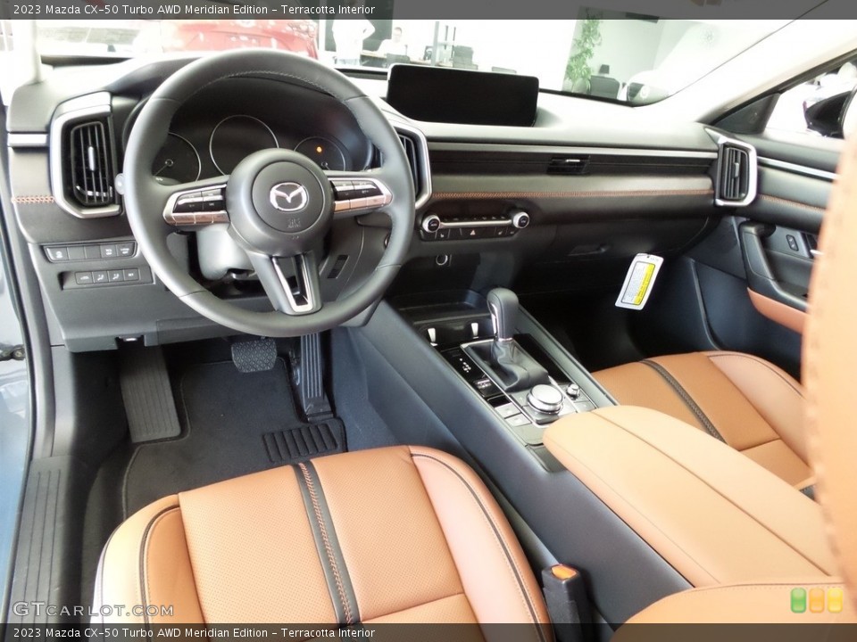 Terracotta Interior Front Seat for the 2023 Mazda CX-50 Turbo AWD Meridian Edition #145934950