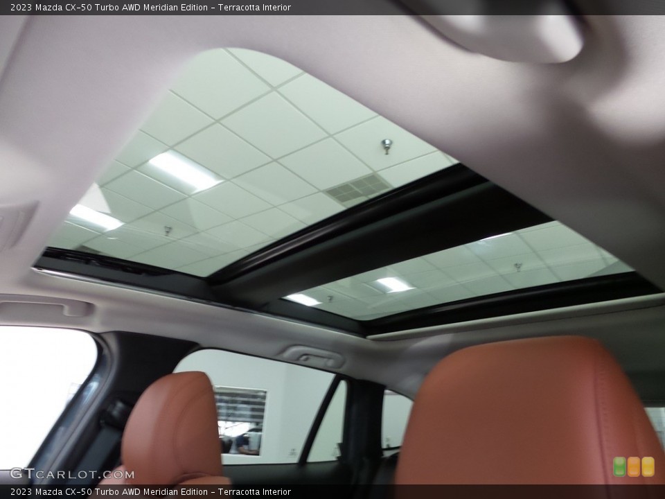 Terracotta Interior Sunroof for the 2023 Mazda CX-50 Turbo AWD Meridian Edition #145934987