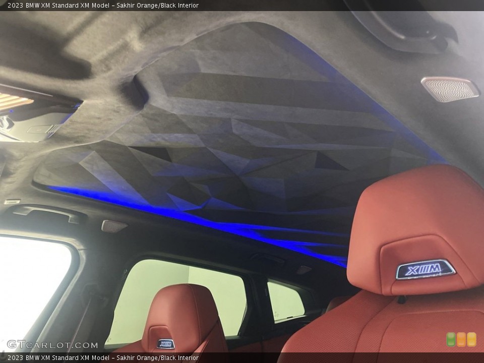 Sakhir Orange/Black Interior Sunroof for the 2023 BMW XM  #145936382