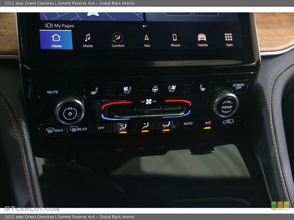 Global Black Interior Controls for the 2022 Jeep Grand Cherokee L Summit Reserve 4x4 #145937873