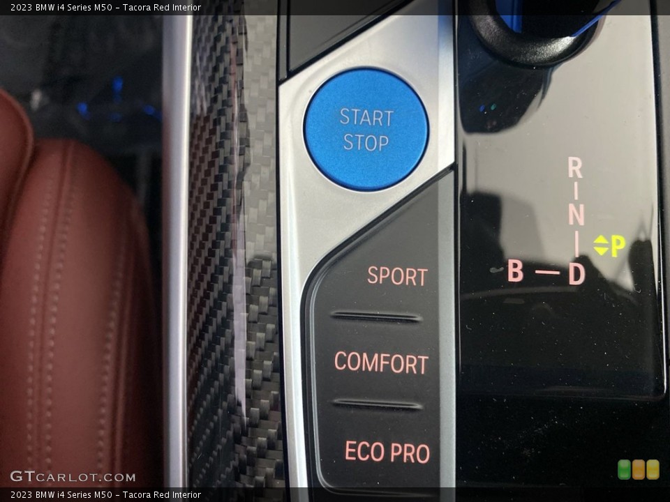 Tacora Red Interior Controls for the 2023 BMW i4 Series M50 #145938608