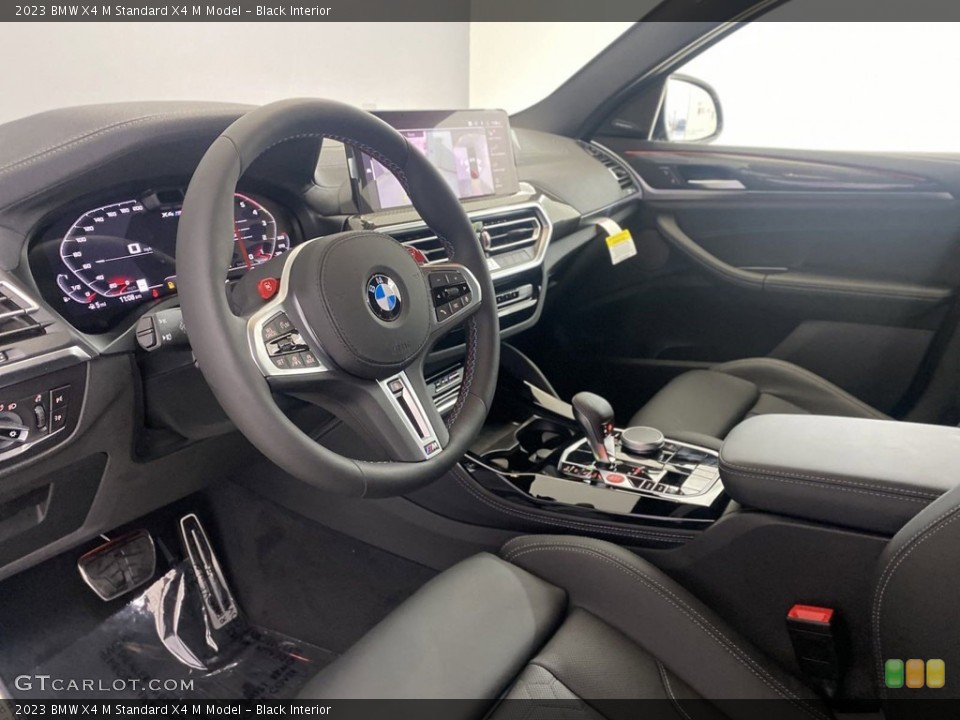 Black Interior Photo for the 2023 BMW X4 M  #145939058