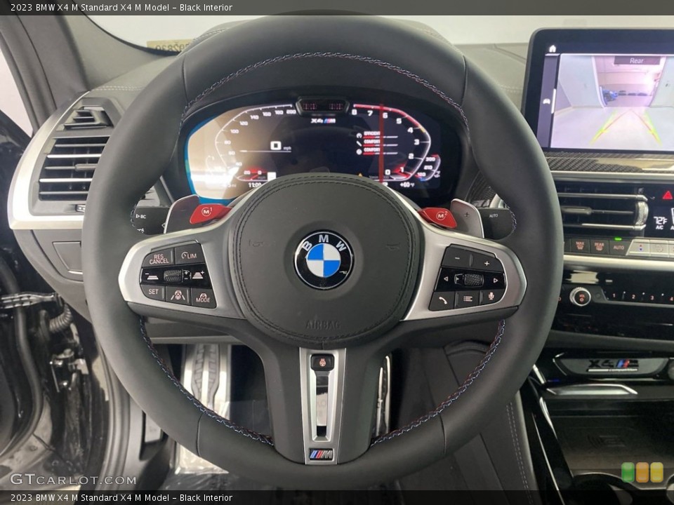 Black Interior Steering Wheel for the 2023 BMW X4 M  #145939136