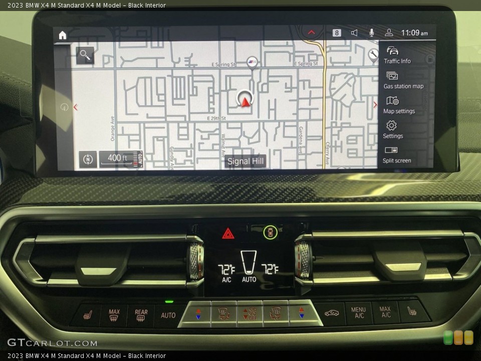 Black Interior Navigation for the 2023 BMW X4 M  #145939256