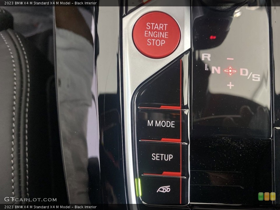 Black Interior Controls for the 2023 BMW X4 M  #145939358