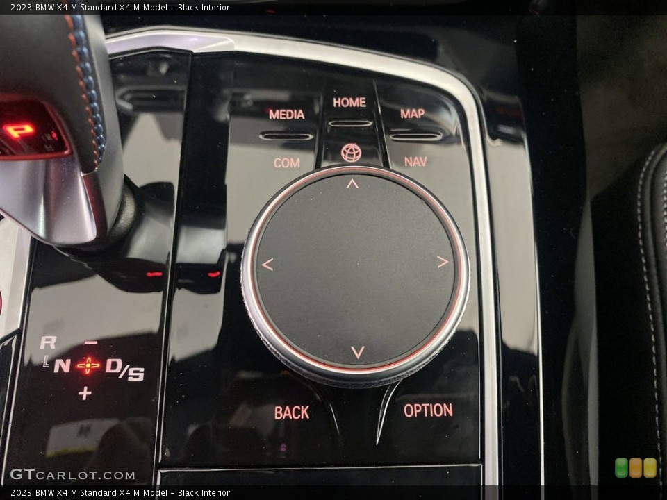 Black Interior Controls for the 2023 BMW X4 M  #145939391