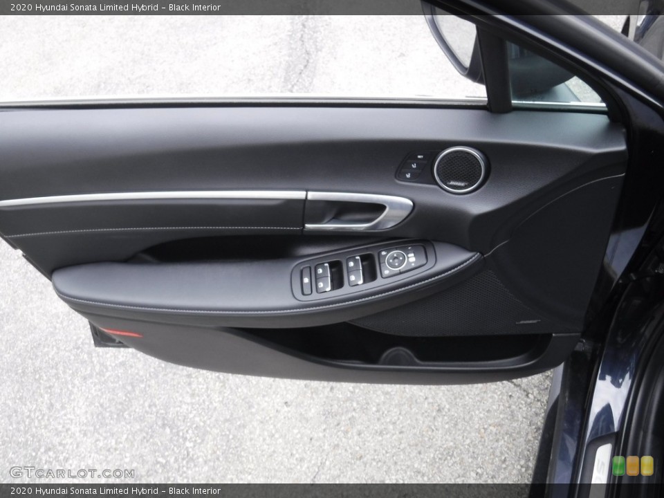 Black Interior Door Panel for the 2020 Hyundai Sonata Limited Hybrid #145940555