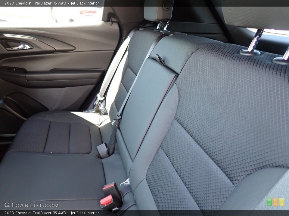 Jet Black Interior Rear Seat for the 2023 Chevrolet TrailBlazer RS AWD #145941380