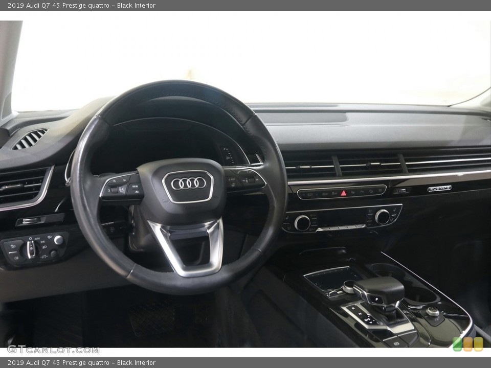Black Interior Dashboard for the 2019 Audi Q7 45 Prestige quattro #145945154