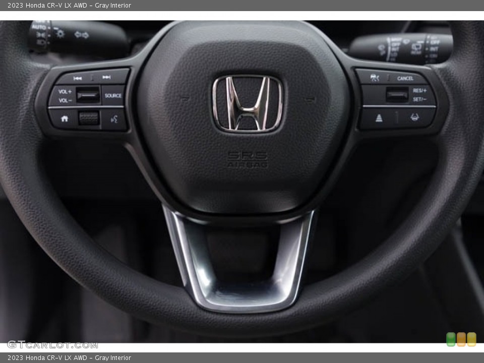 Gray Interior Steering Wheel for the 2023 Honda CR-V LX AWD #145948289