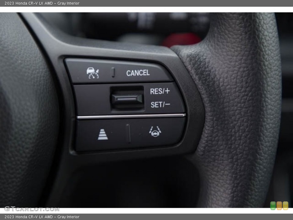 Gray Interior Steering Wheel for the 2023 Honda CR-V LX AWD #145948343