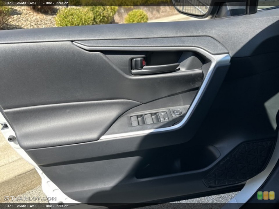 Black Interior Door Panel for the 2023 Toyota RAV4 LE #145948562