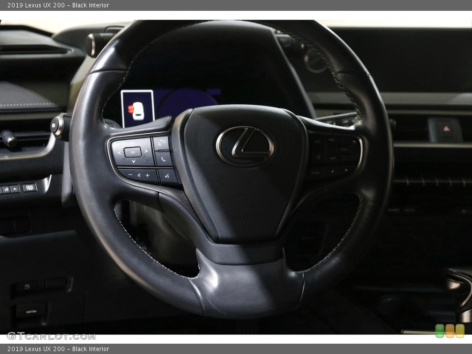 Black Interior Steering Wheel for the 2019 Lexus UX 200 #145950143