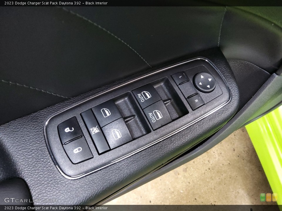 Black Interior Door Panel for the 2023 Dodge Charger Scat Pack Daytona 392 #145952594