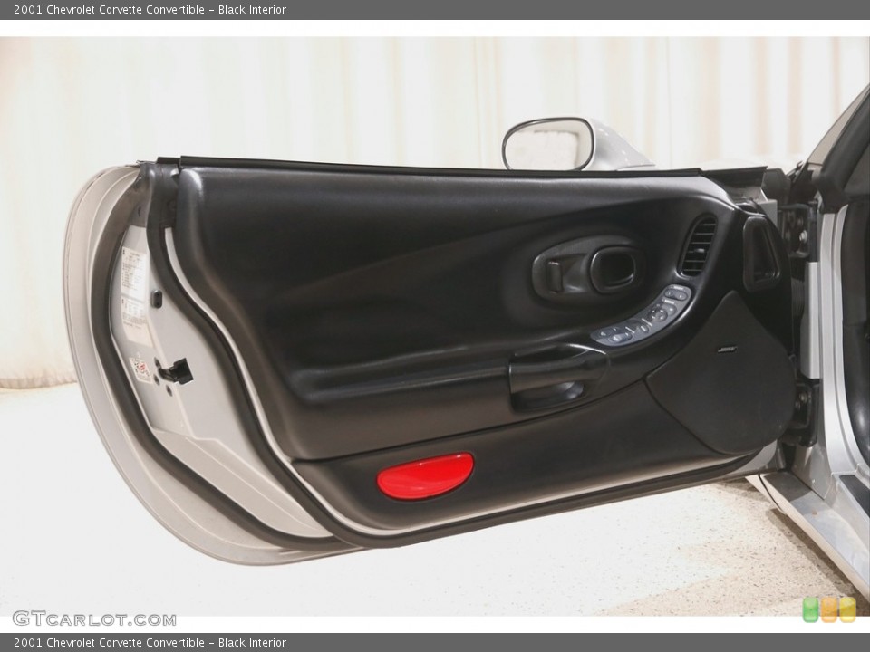 Black Interior Door Panel for the 2001 Chevrolet Corvette Convertible #145952975