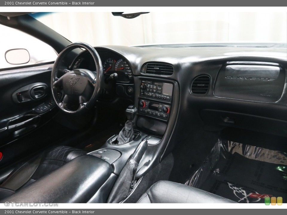 Black Interior Dashboard for the 2001 Chevrolet Corvette Convertible #145953110