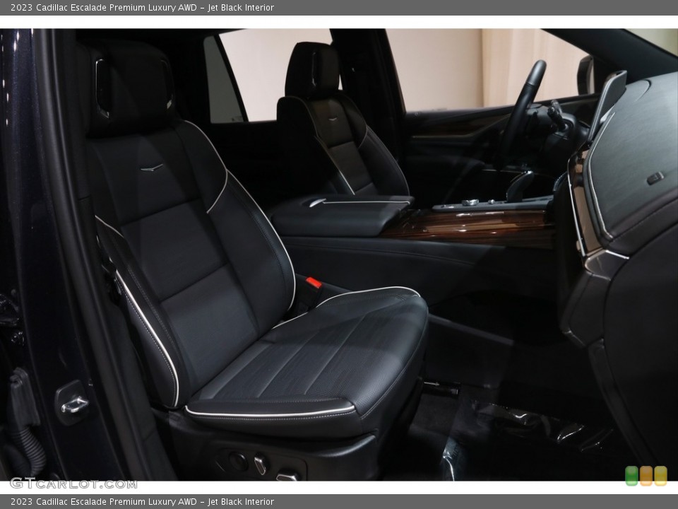 Jet Black 2023 Cadillac Escalade Interiors