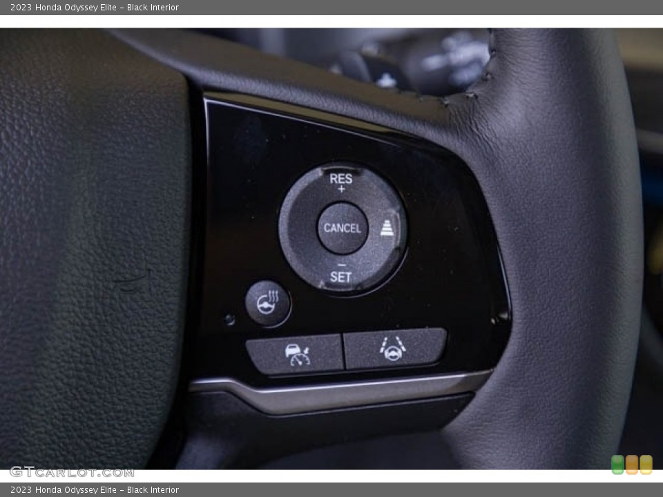 Black Interior Steering Wheel for the 2023 Honda Odyssey Elite #145953854
