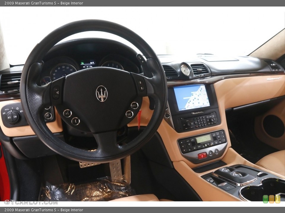 Beige Interior Dashboard for the 2009 Maserati GranTurismo S #145954037