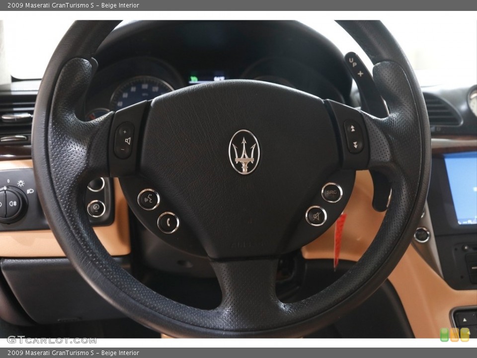 Beige Interior Steering Wheel for the 2009 Maserati GranTurismo S #145954049