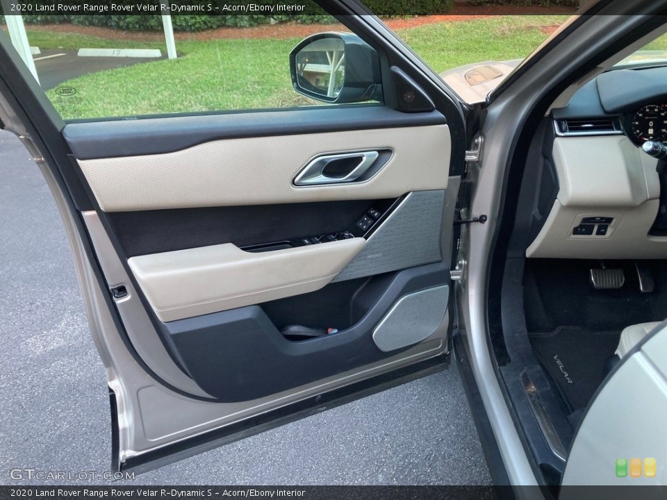 Acorn/Ebony Interior Door Panel for the 2020 Land Rover Range Rover Velar R-Dynamic S #145955720